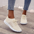 Amanda - Sneakers ortopediche in mesh intrecciato per donne