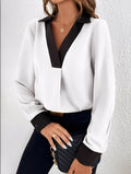 Katheryn - Casual, comoda, blusa ampia per donne
