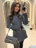 Jazmine - Elegante abito a maglia a maniche lunghe per donne