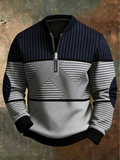 Viktor | Elegante maglione da uomo con mezza cerniera