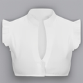 Abegail - Elegante camicetta a maniche corte per donne