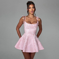 Phillida - Mini abito floreale con spalline sottili da donna
