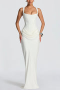 Leonor™ – Abito Maxi Elegante con Scollo Quadrato