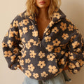 Daisy™ | Maglione in pile con motivo floreale