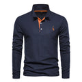 Audren | polo elegante a maniche lunghe