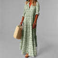 Kaelen - Leggera Camicia di Cotone con Scollo a V