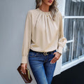 Nydia - Casual, leggera camicetta a maniche lunghe per donne