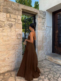 Ayelet - Abito Lungo a Pieghe, Versatile & Elegante