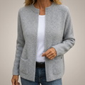 Colette | Cardigan in maglia pesante con zip e tasche