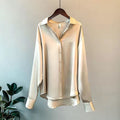 Valgerda - Elegante camicia da donna in satin